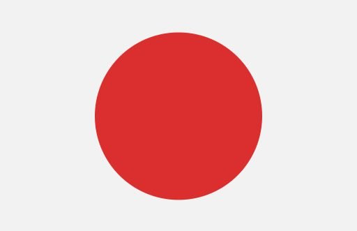 Bandeira do Japão Turvicam Bandeira do Japão Turvicam
